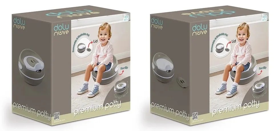 Dolu Premium gyerek bili, szürke, 19,5 x 34,5 x 33,5cm