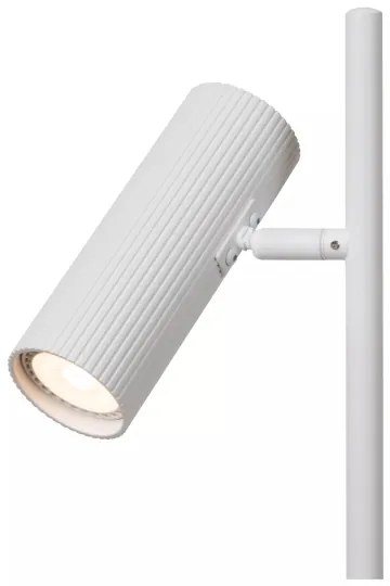 Lucide 09539/01/31 - Asztali lámpa CLUBS 1xGU10/40W/230V fehér