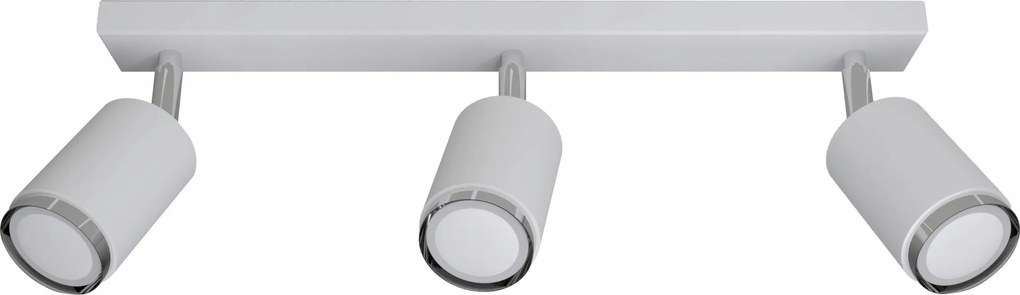 Idun fehér-ezüst mennyezeti függőlámpa 3xGU10