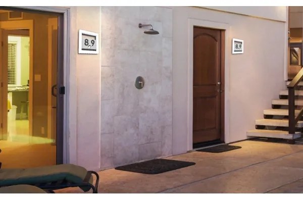 LED Házszám ALICE LED/13W/230V IP44 3000K antracit