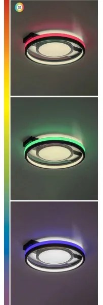 Rabalux 71401 - Fényerő-szabályozható LED mennyezeti lámpatest SHIRIN LED/40W/230V 3000-6500K + távirányító