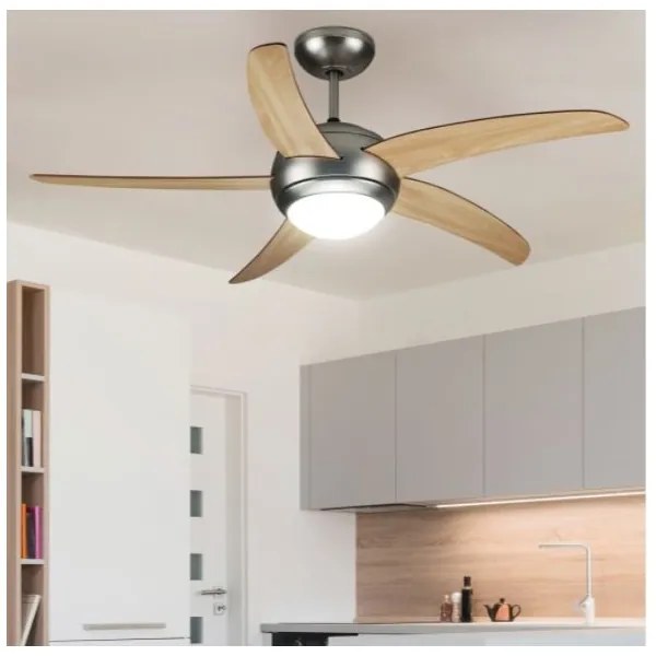 Mennyezeti ventilátor 2xE27/20W/230V + távirányító