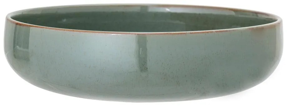 Pixie zöld agyagkerámia szervírozó tál, ø 28,5 cm - Bloomingville