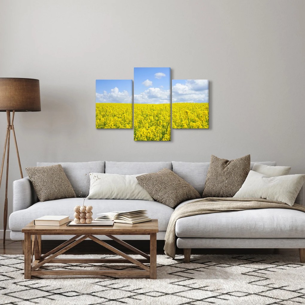 Egy sárga mező képe (90x60 cm)