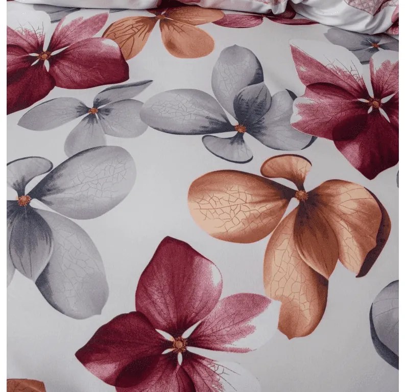 Mikroszálas flanel ágyneműhuzat FLORIVA színes Ágyneműhuzat mérete: 2 db 70 x 90 cm | 200 x 220 cm