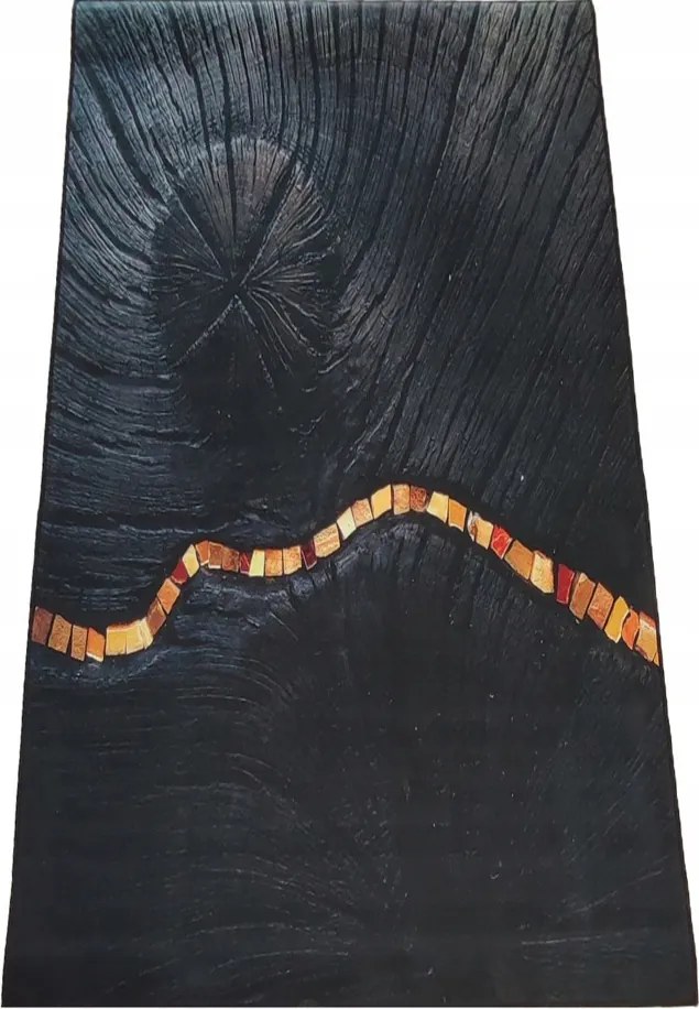 Fekete És Arany 11 szőnyeg 80x150