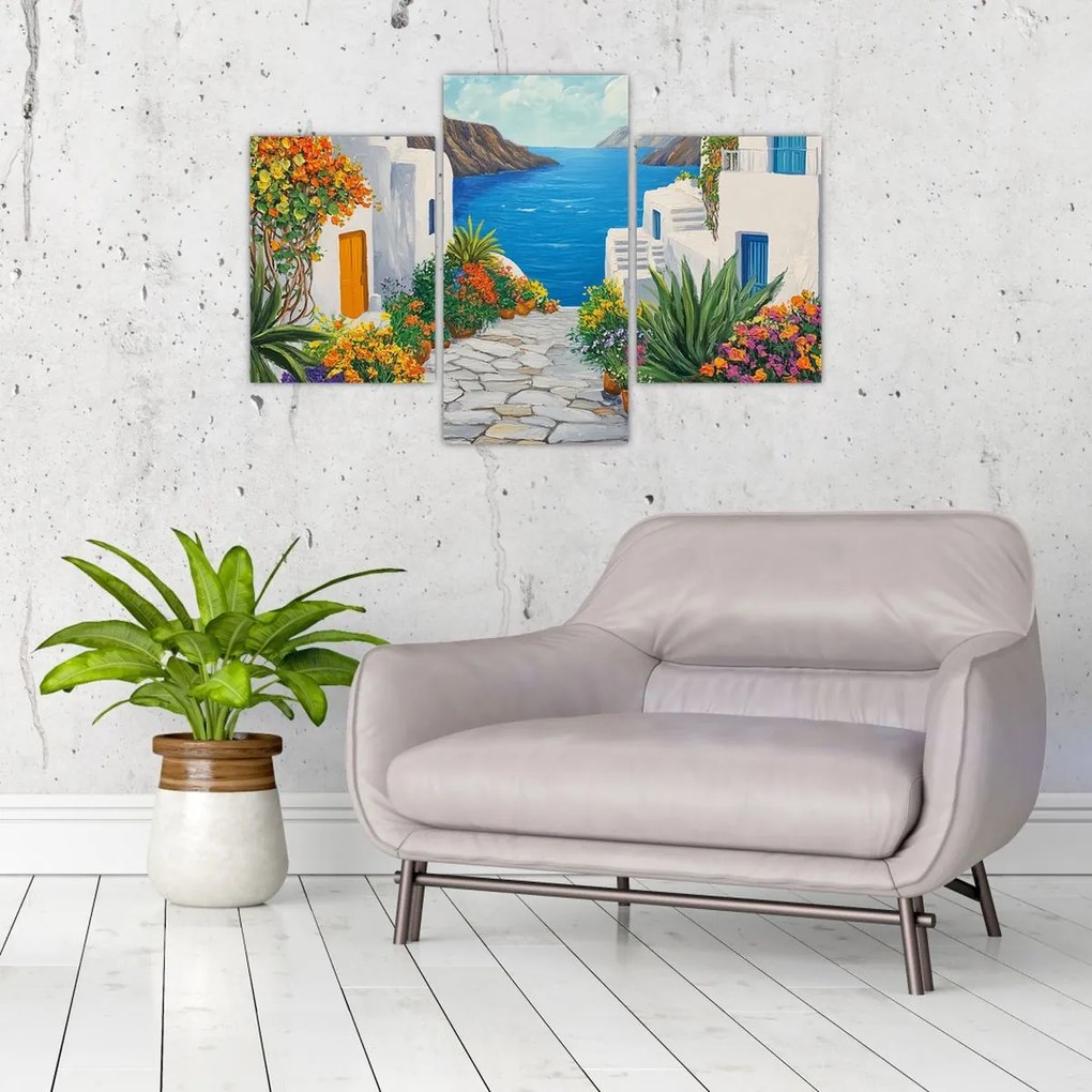 Kép - Görög sikátor (90x60 cm)