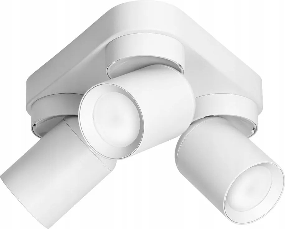 Malta Sp 3, fali-mennyezeti lámpatest, GU10 max. 3x12W, IP20, fehér,