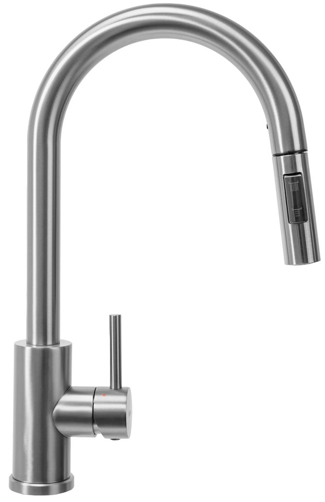 Konyhai csaptelep Rea Fresh Nickel Brush INOX