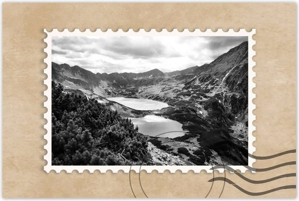 Poszterek 90x60 Tátra Lengyel hegyek Kilátás