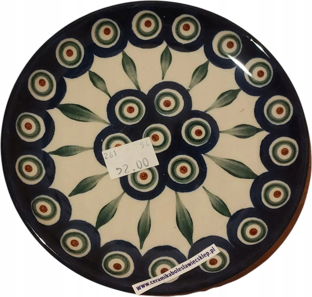 Tányér 261 15,5cm kerámia Boleszláv 56