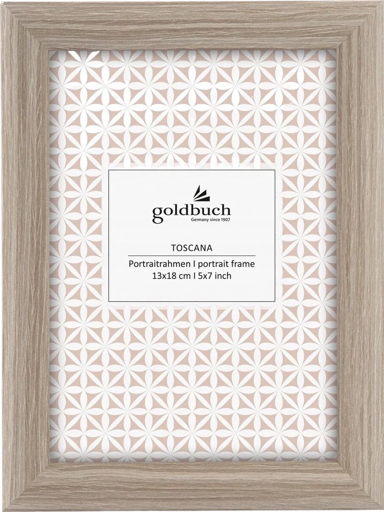 Képkeret 13x18 bézs világos barna széles