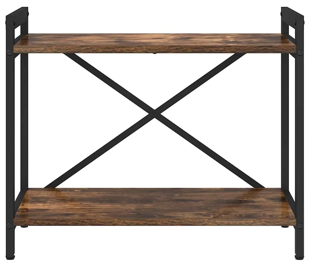 Könyvszekrény Füstölt tölgy 60 x 30 x 48.5 cm Faanyag