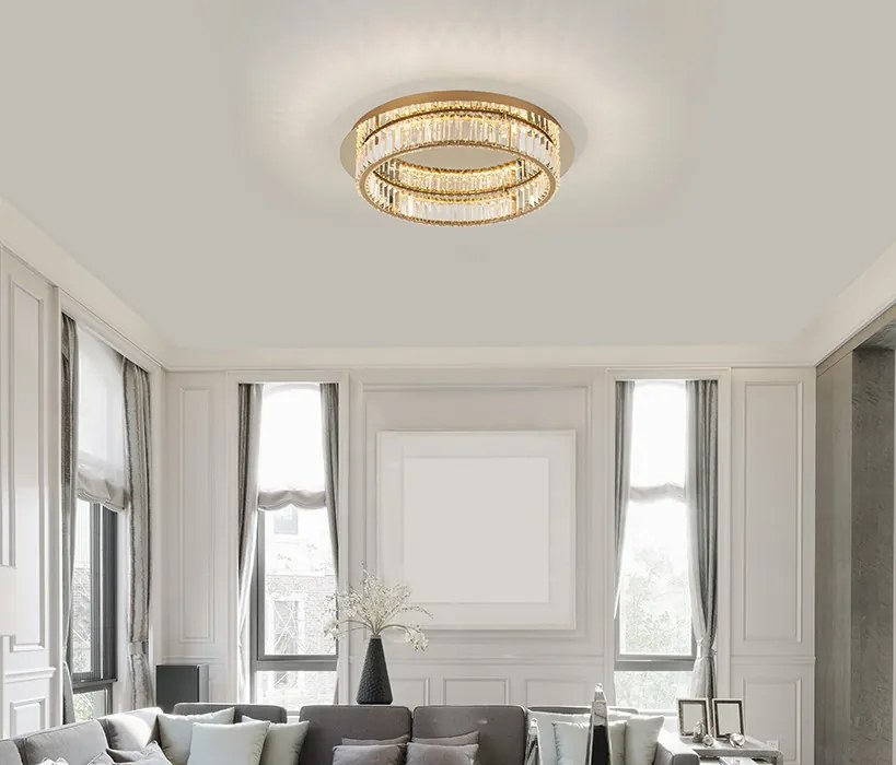 NOVA LUCE 9333080 AURELIA Kristály Mennyezeti Lámpa LED IP20