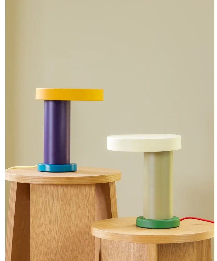 Lila LED dimmelhető asztali lámpa (magasság 25 cm) Magic – Hübsch