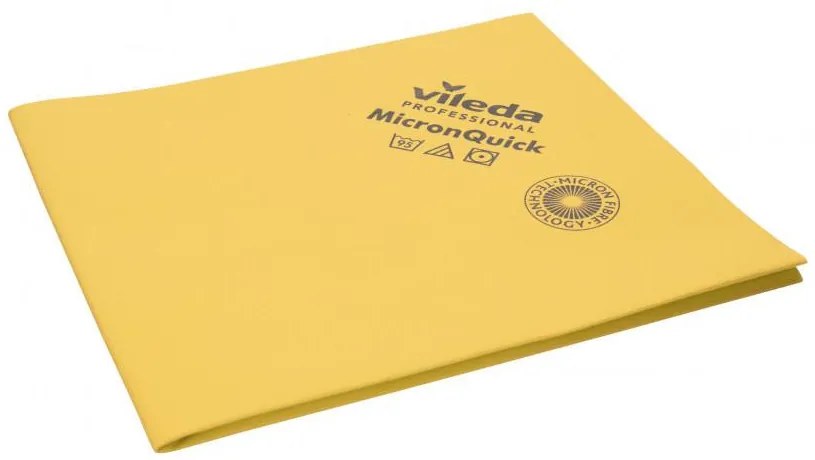 Vileda professzionális törlőkendő r-MicronQuick, sárga