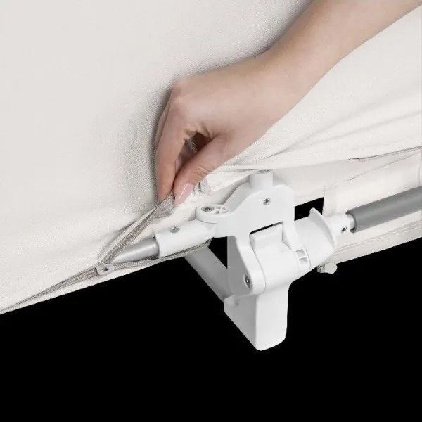 Lionelo - Biztonsági ágy korlát LORA szürke