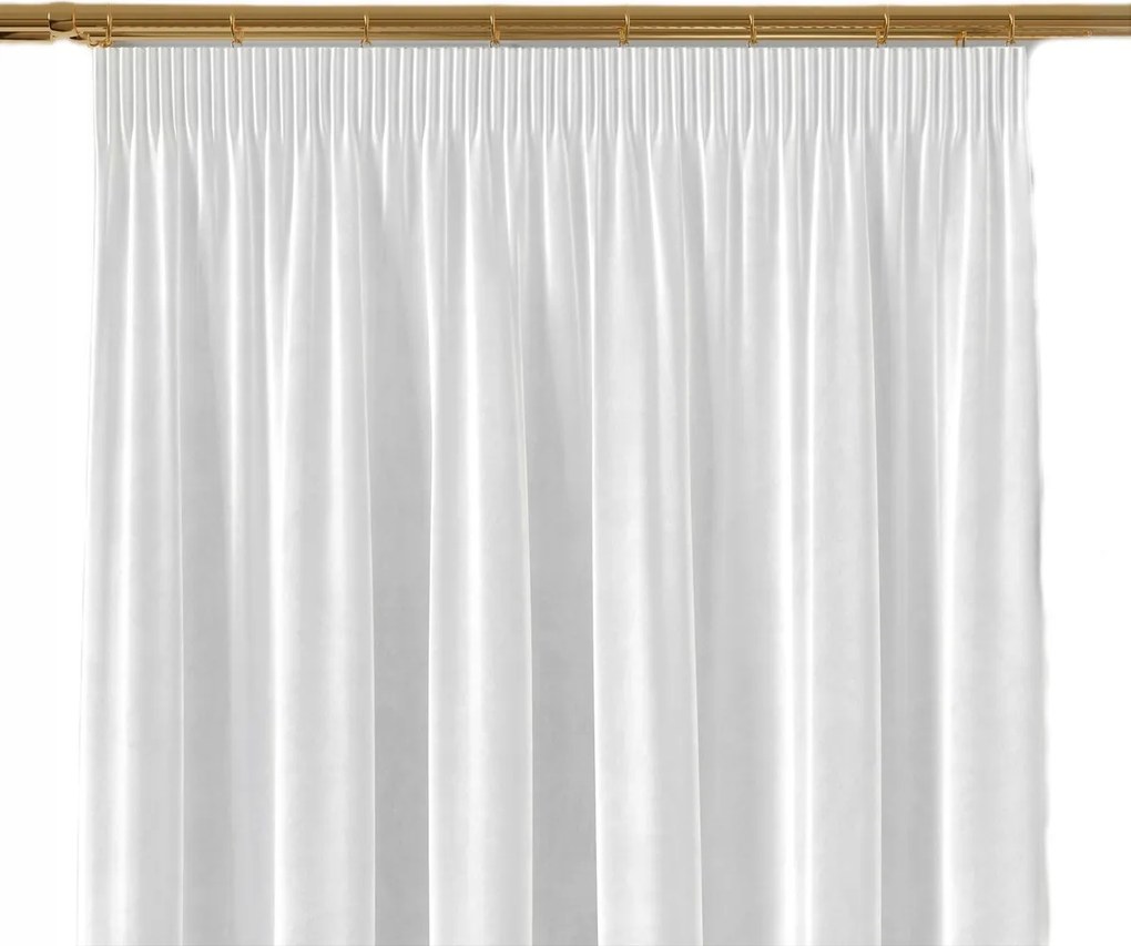 Velvi szalagfüggöny 140x240 fehér