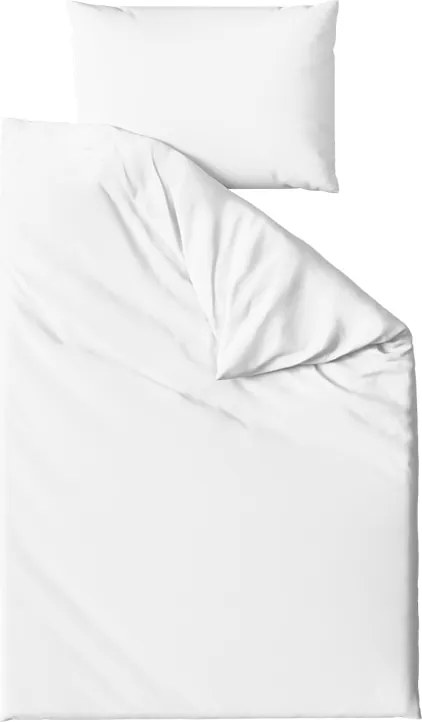 Standard Bújtatós fehér pamut ágyneműhuzat Ágyneműhuzat mérete: 70 x 90 cm | 140 x 200 cm