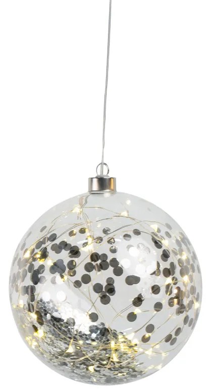 Räder LED fénygömb konfettivel, nagy