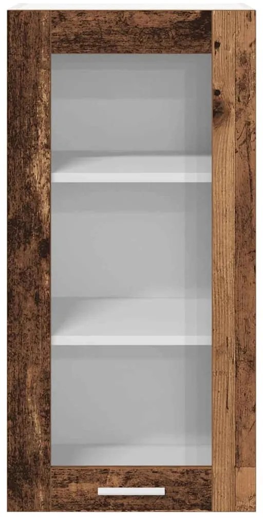 Függő szekrény Riga 2 pcs Öreg fa 40 x 31 x 80 cm Faanyag