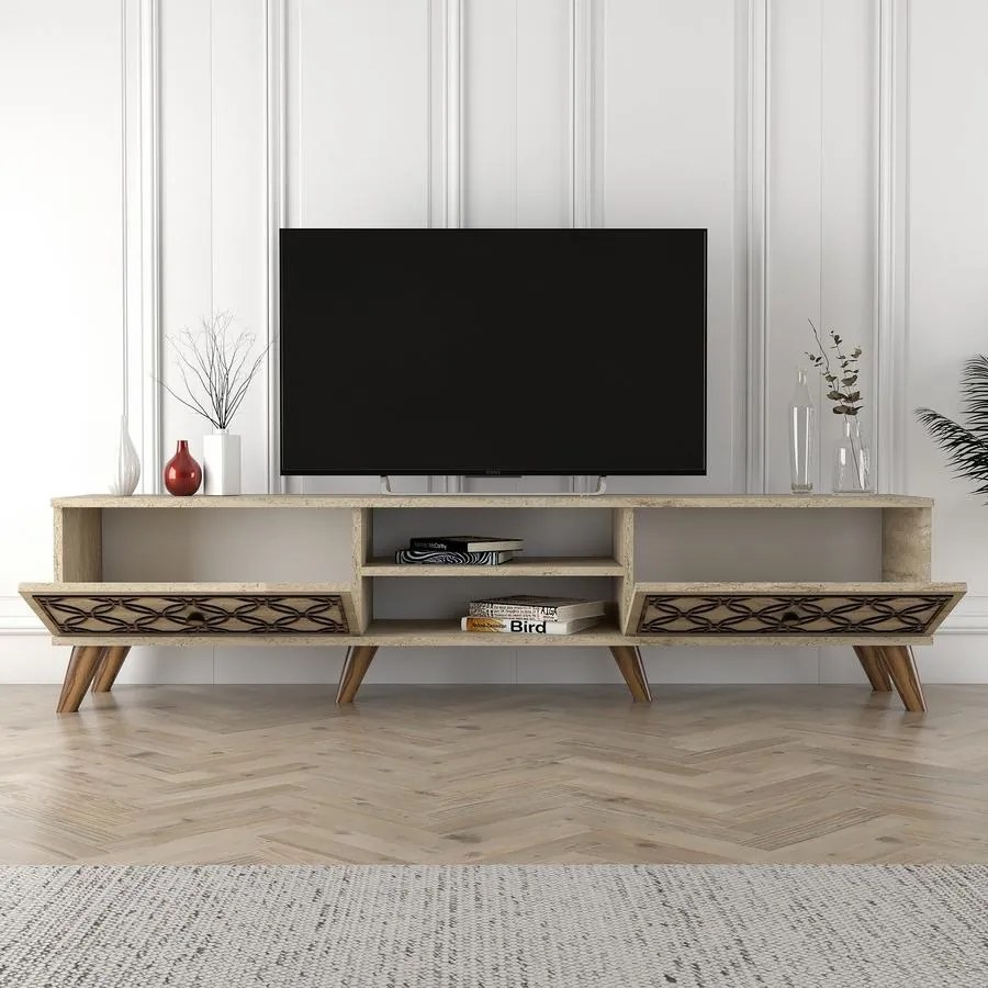 TV szekrény Class - Travertine