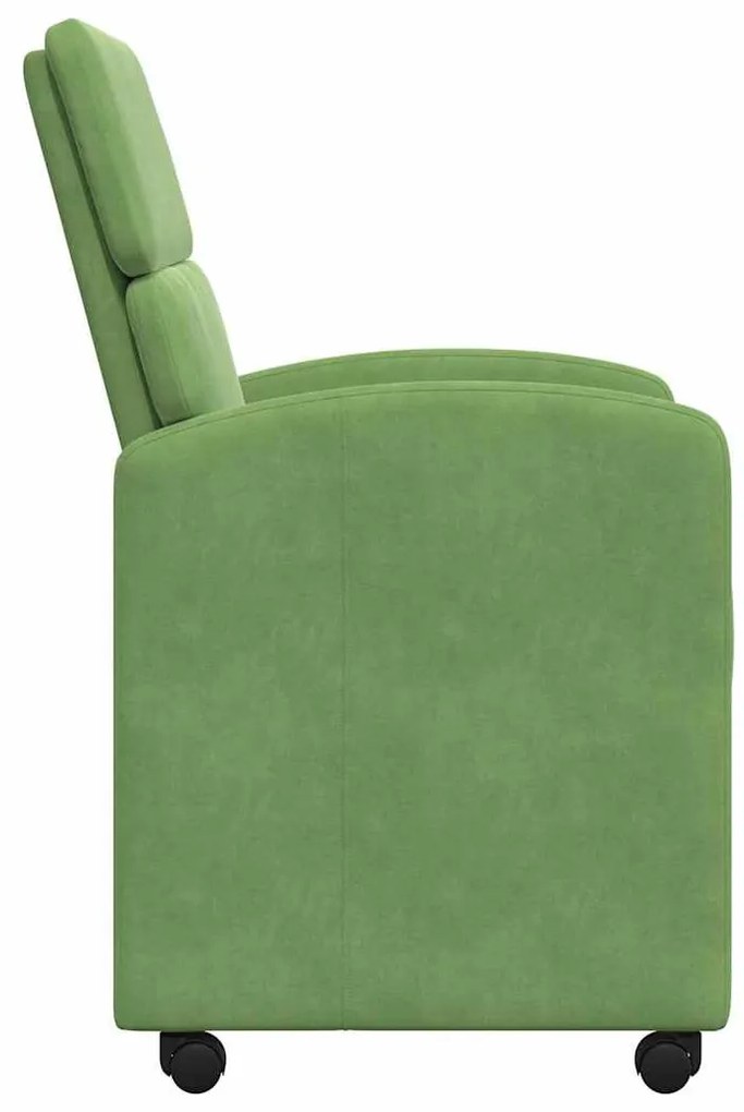 Kerekes Étkező Székek 2 pcs Világos zöld 58 x 65 x 98 cm