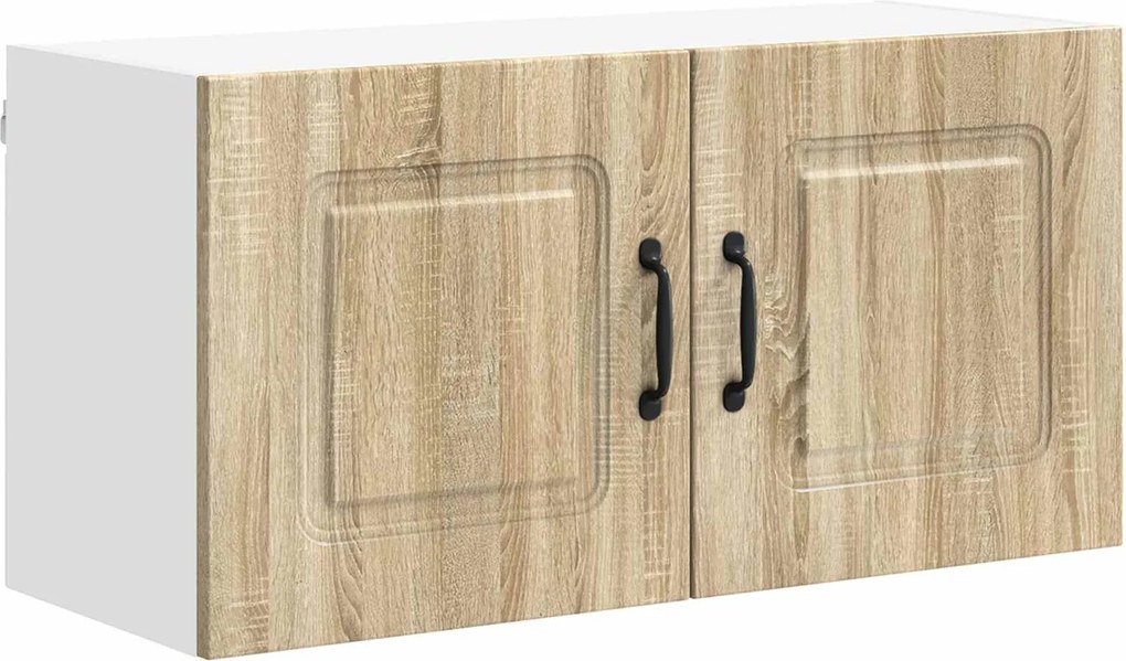 vidaXL Konyhaszekrény Kalmar Sonoma tölgy 80 x 31 x 40 cm Faanyag