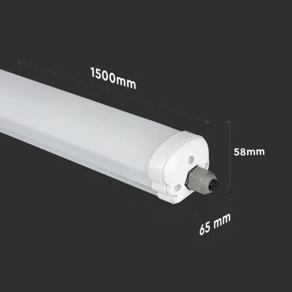 LED Ipari fénycsöves lámpa G-SERIES LED/48W/230V 4000K 150cm IP65