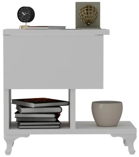 Éjjeli szekrény CAST 46,8x46,8 cm fehér