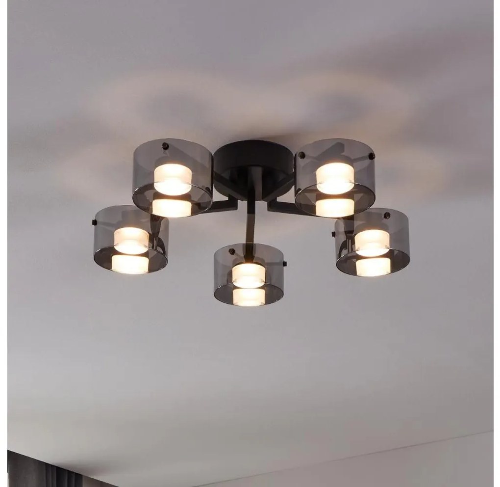 Eglo 39874 - LED Dimmelhető felületre szerelhető csillár COPILLOS 5xLED/5,4W/230V