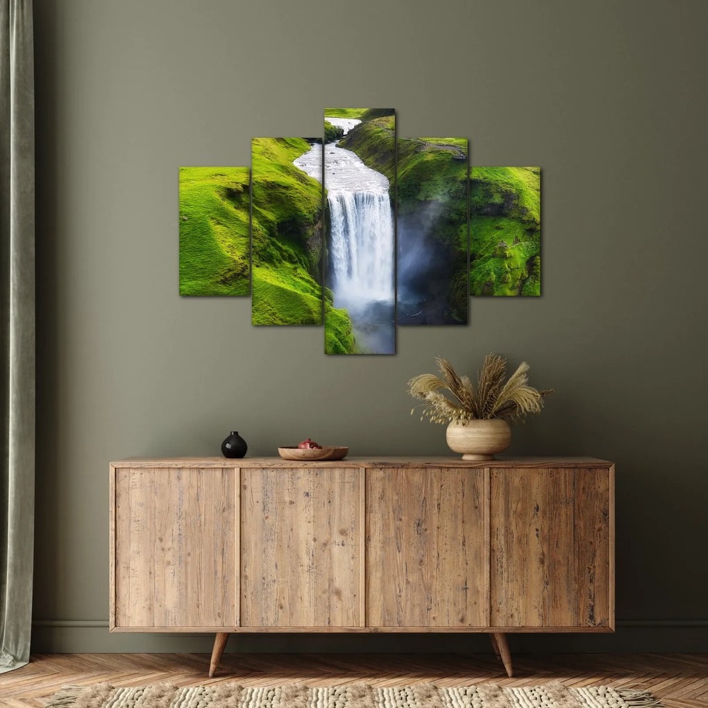 Kép - Skogafoss vízesés (150x105 cm)