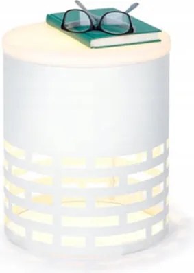 Kültéri Led lámpa, kerek, fehér