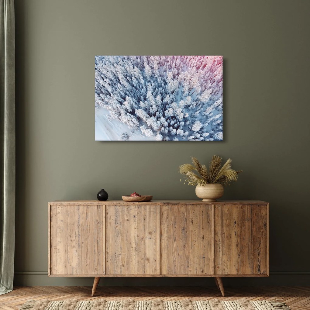 Havas fák képe (90x60 cm)