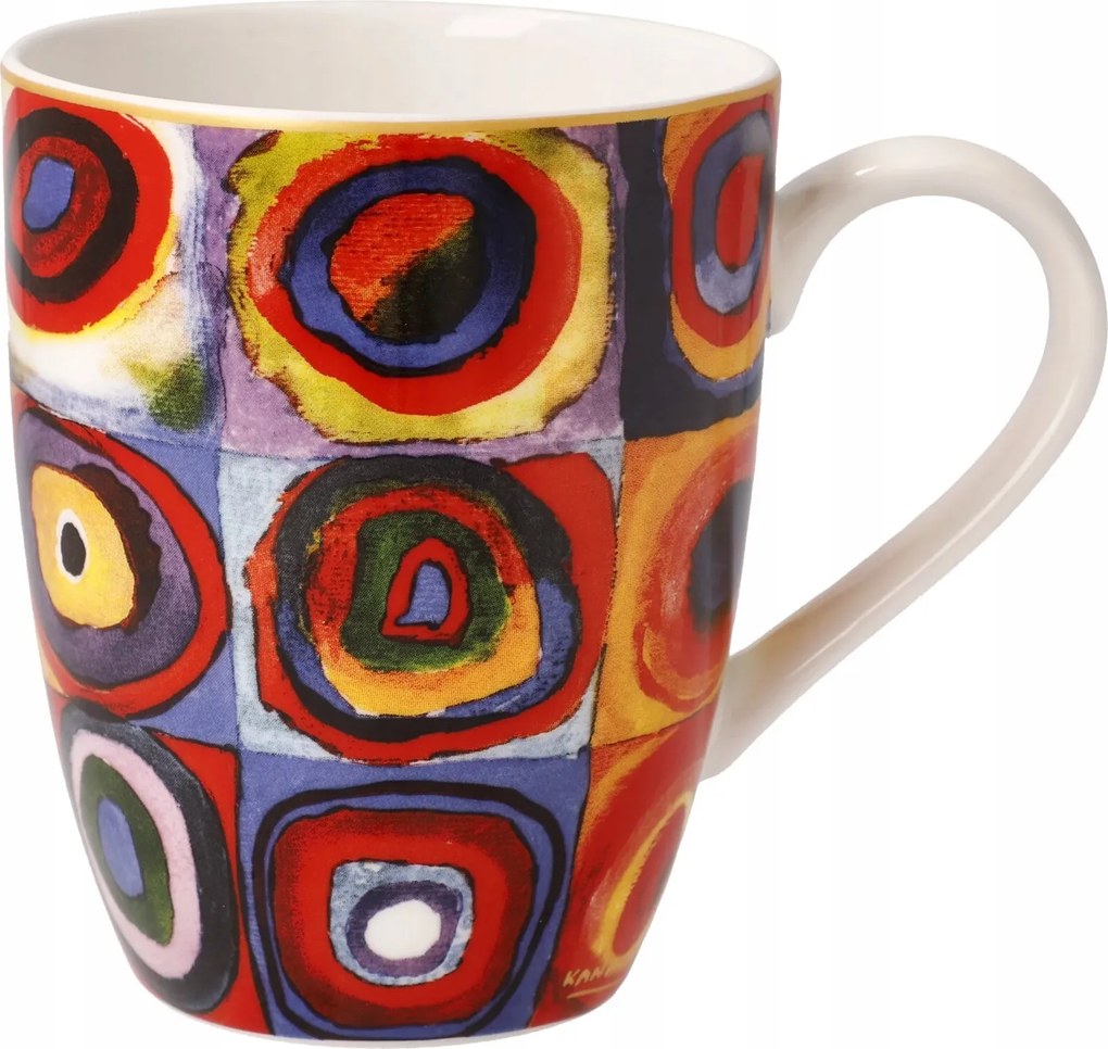 W.Kandinsky Squares Bögre 0,4 l Goebel
