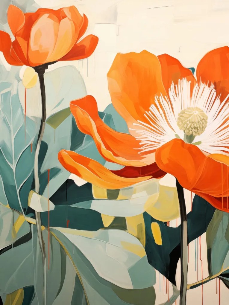 Poszter 15x20cm Élő tájkép