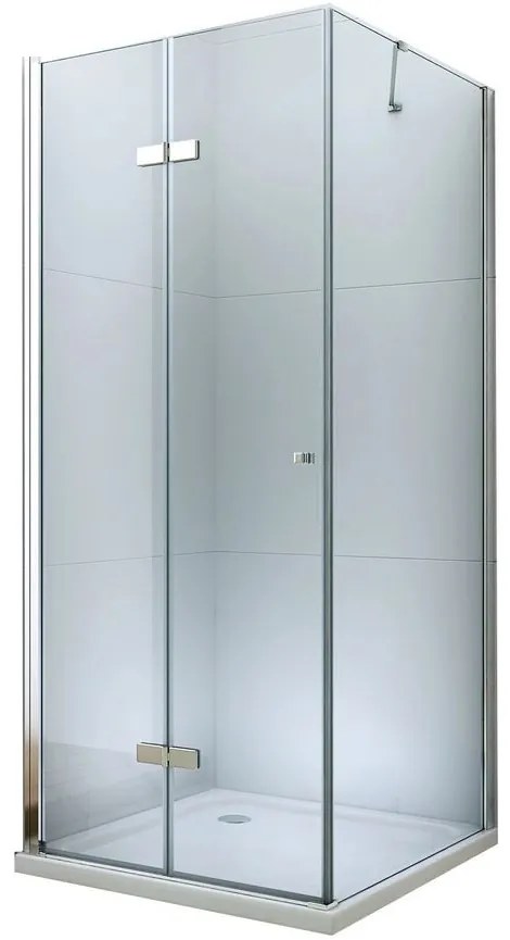 Mexen Lima zuhanykabin 95x50cm, 6mm üveg, króm profil-átlátszó üveg, 856-095-050-01-00