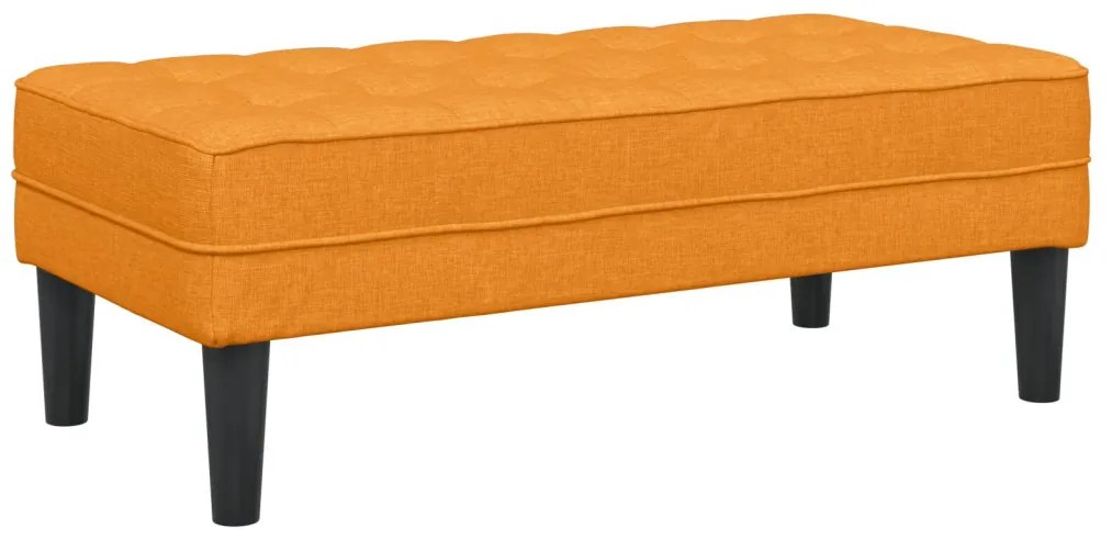 2 darabos kanapé szett párnákkal, sötét sárga szövet