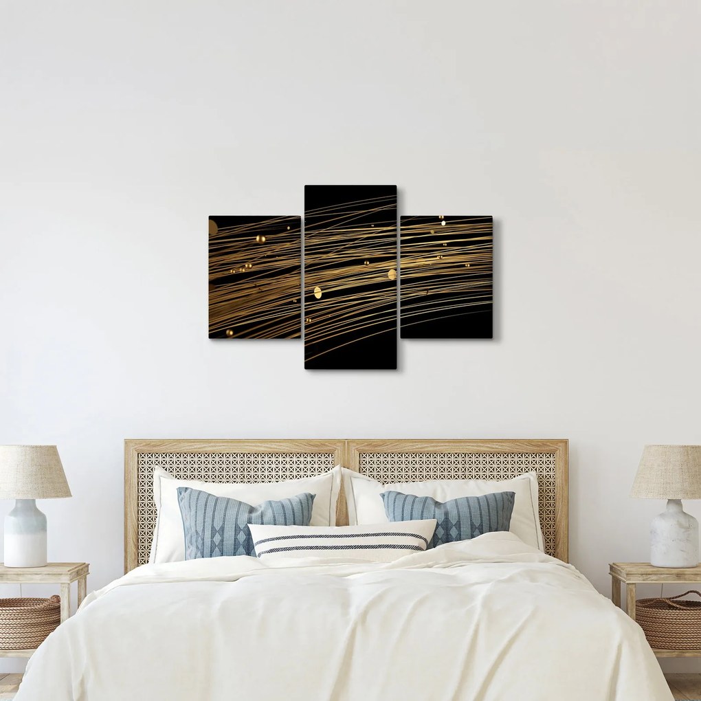 Absztrakt kép (90x60 cm)