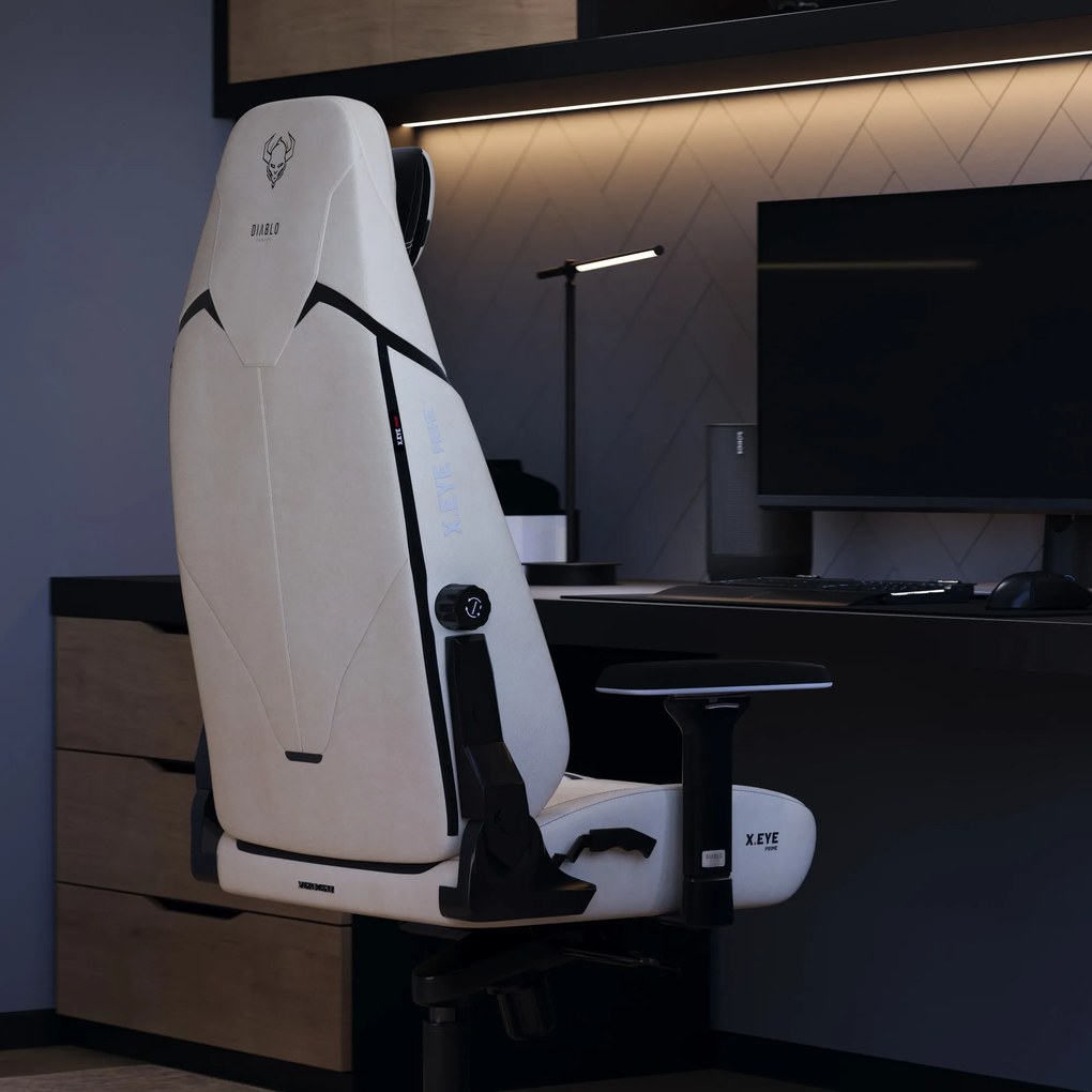 Gamer szék Normal Size bézs-fekete: Diablo X-Eye Prime Desert Storm