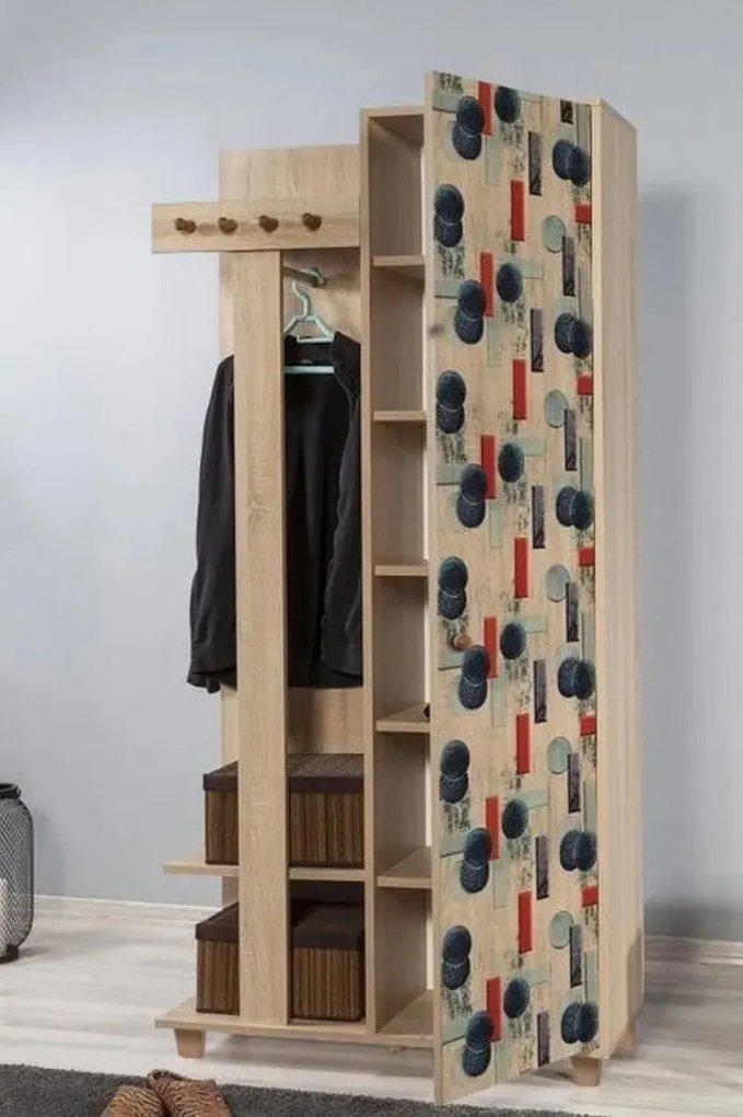 Garmanto előszobafal, 90 cm – TR869VEL4837