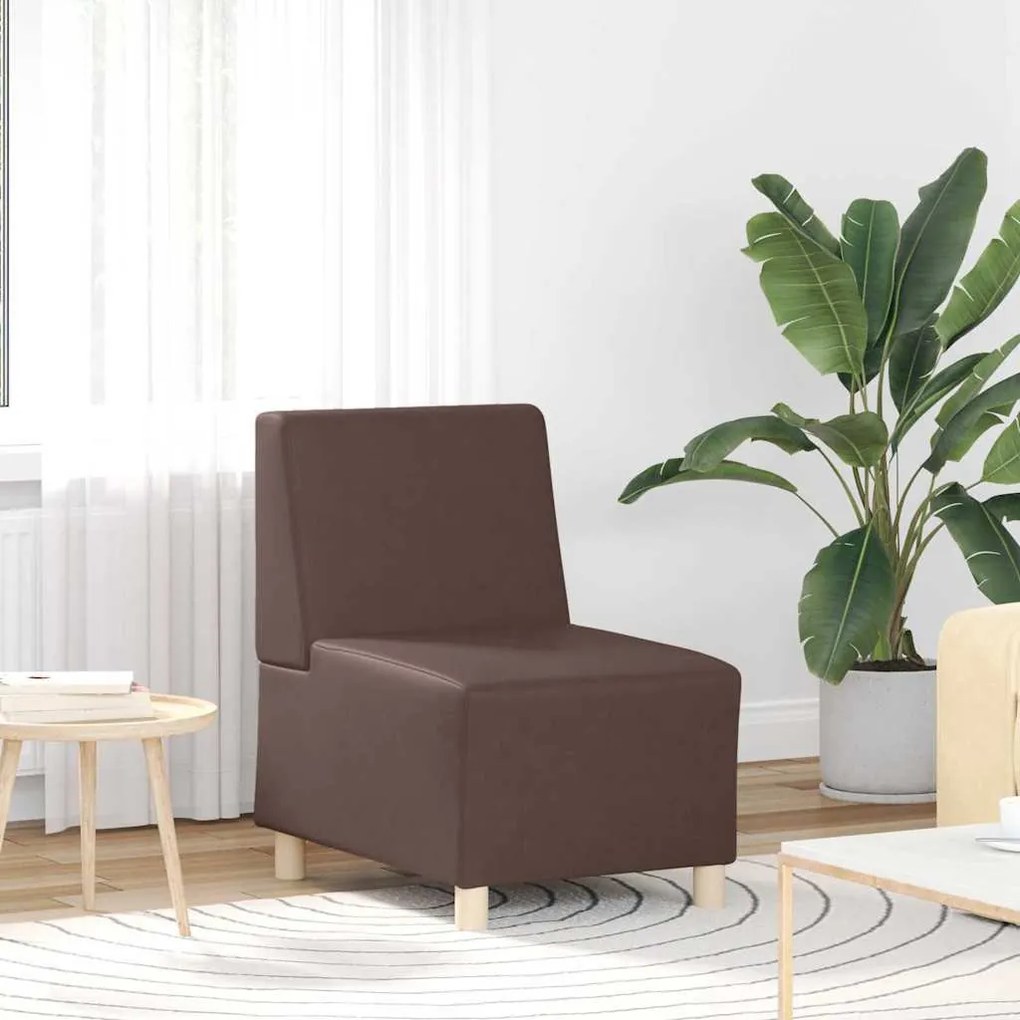 Karfa Nélküli Modularis Kanapé Egység 2 pcs Barna
