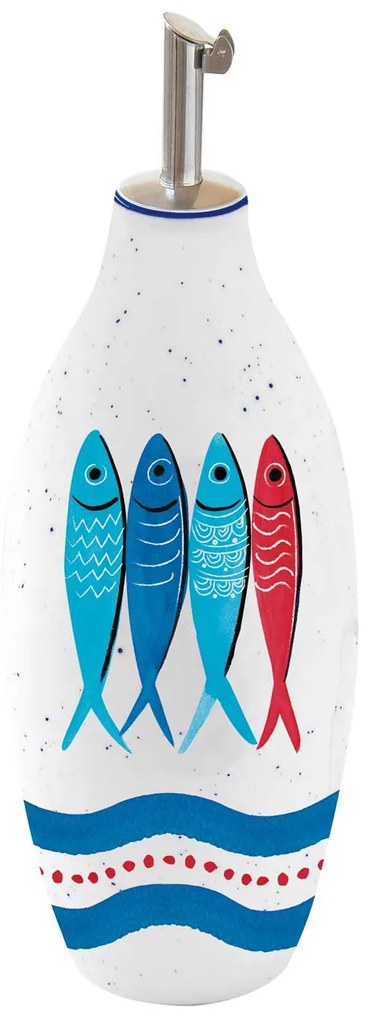 Halmintás porcelán olajkiöntő 300 ml Sardine's Party