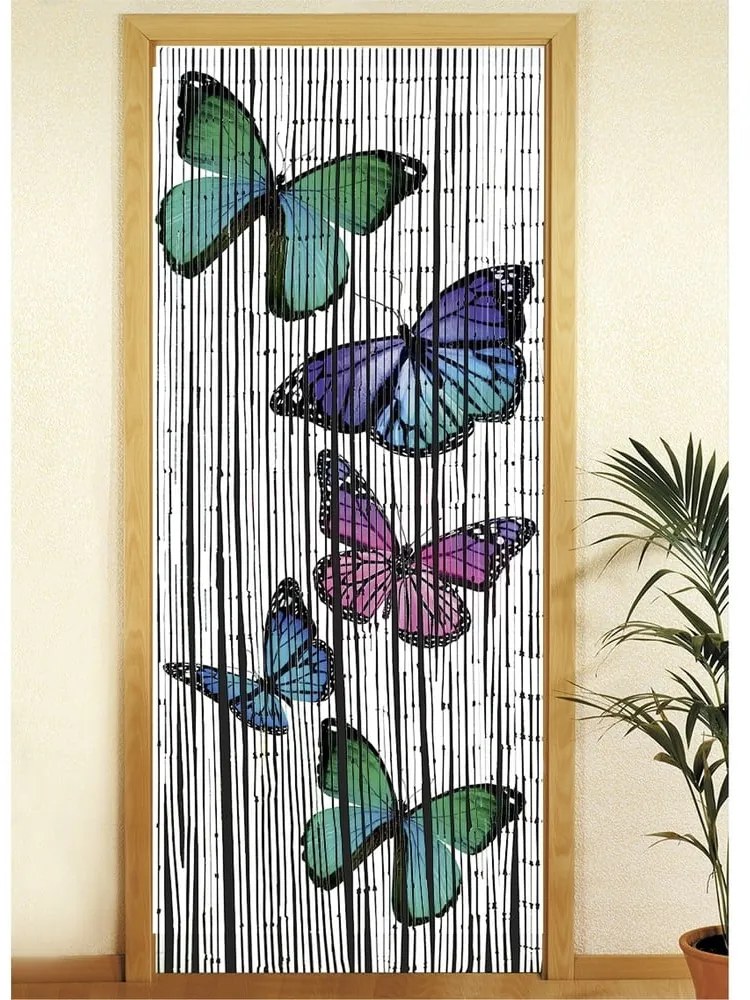 Bambusz függöny ajtóra 200x90 cm Butterflies - Maximex