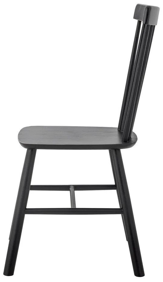 Fekete kaucsukfa étkezőszék Mill – Bloomingville