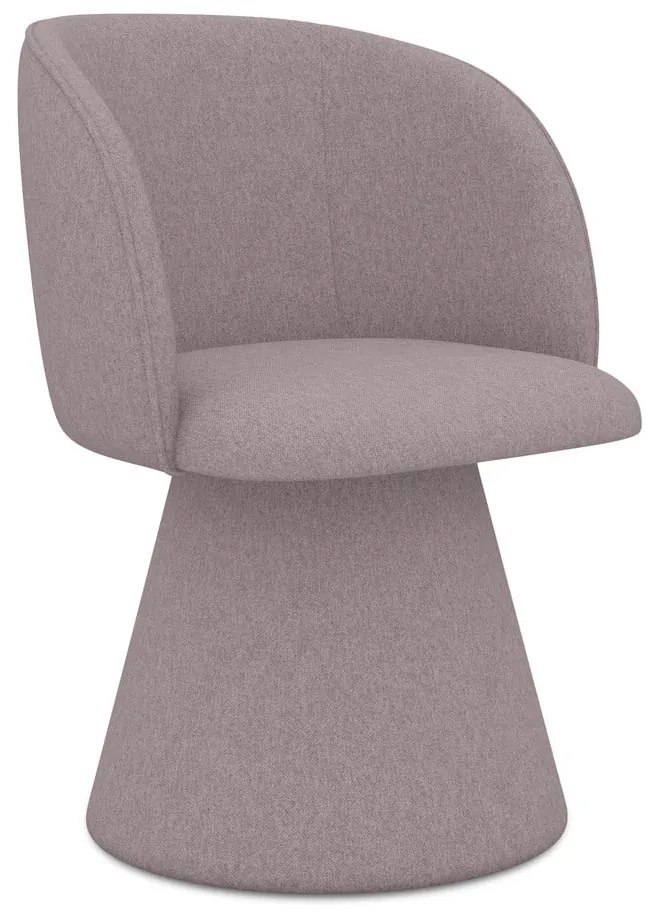 Levendula színű kárpitozott étkezőfotel Maia – Makamii