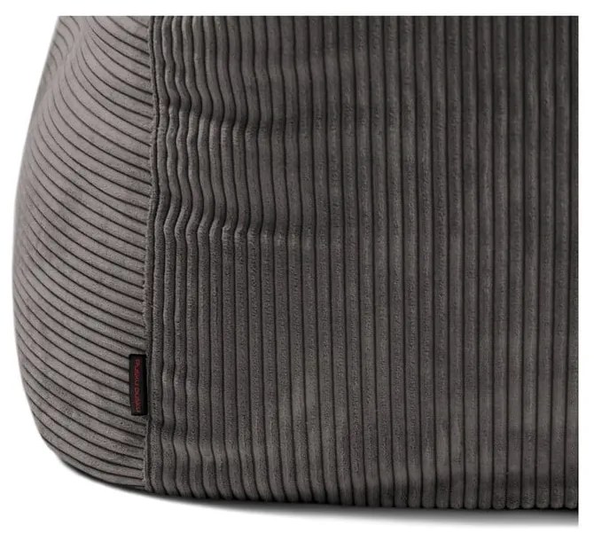 Mustársárga kordbársony babzsákfotel Sofa Seat Lounge – SLOWDOWN