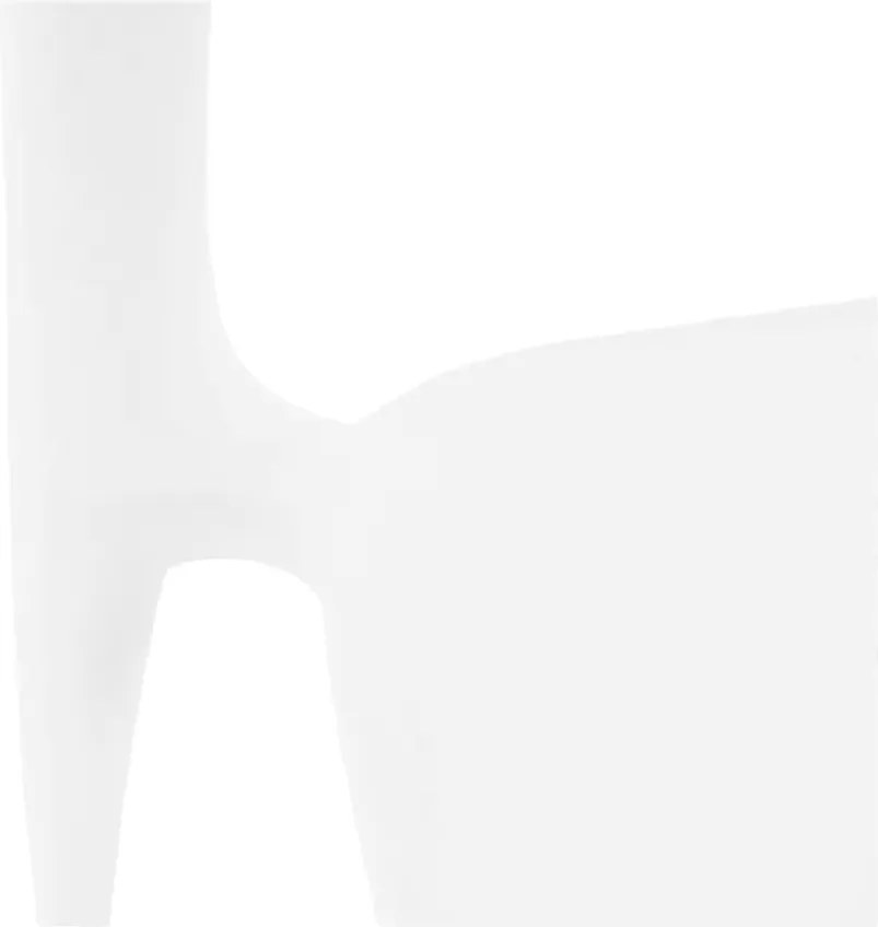 Rakásolható szék, fehér, FEDRA NEW