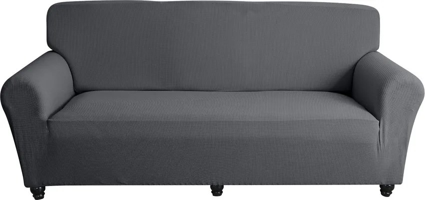 KanapéHuzat (enyhén vízlep., 2 személyes, sötétszürke)