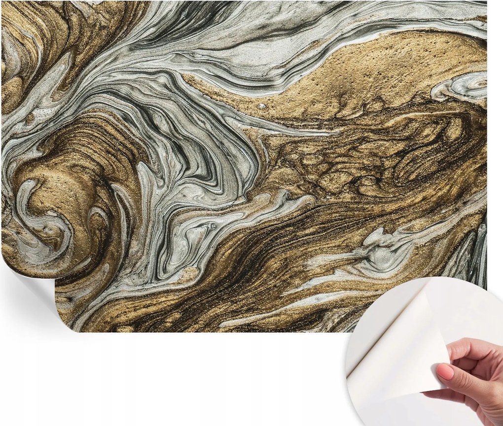 Modern öntapadós fali fotótapéta Absztrakt örvények 152x104 cm